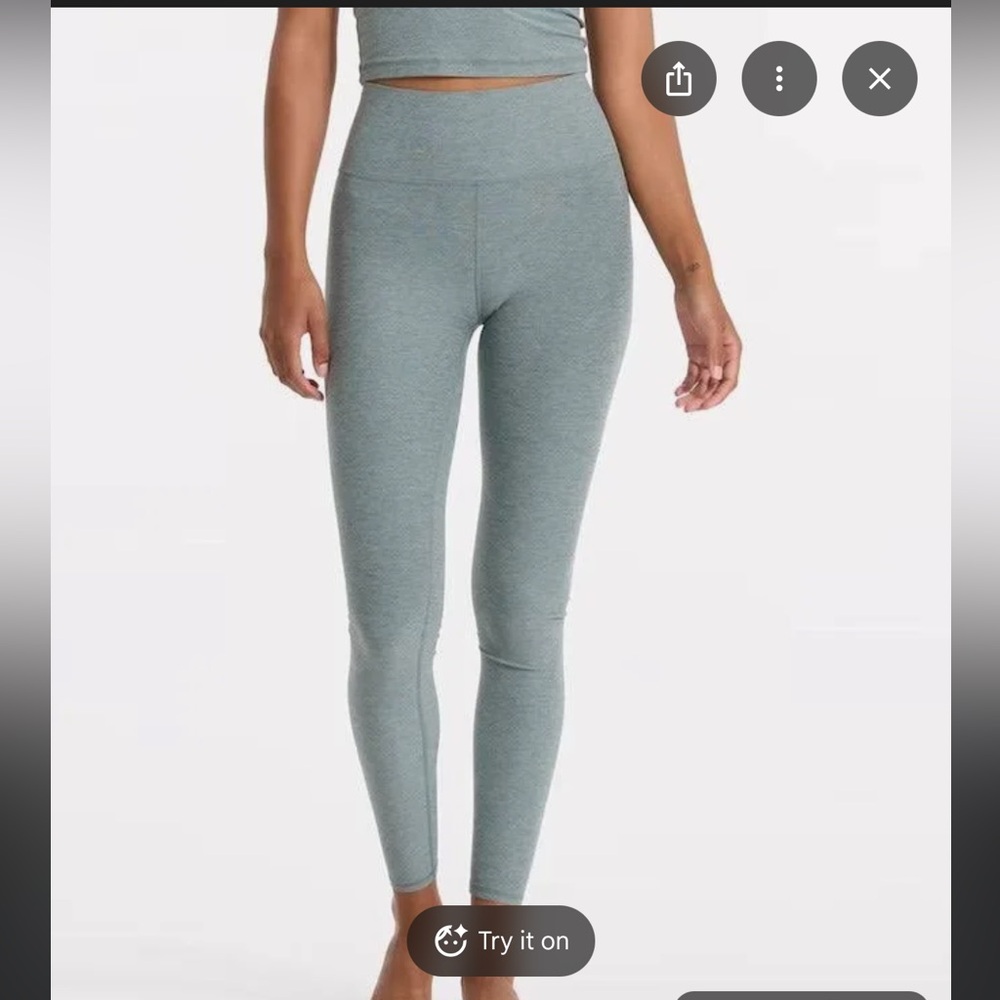 Vuori Clean Elevation Leggings - Stormy Heather